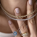 18K Gold Plated With Zircon Luxury Choker